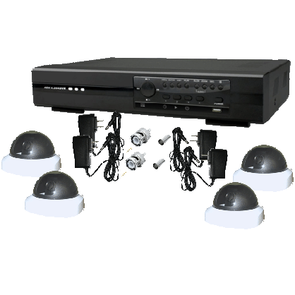 4 Camera with DVR Standalone 4 Camera with DVR Standalone